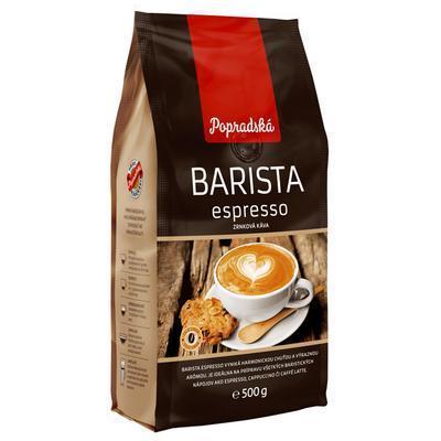 KÁVA ZRNKOVÁ BARISTA ESPRESSO 500g POPRAD
