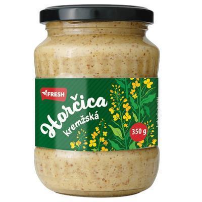 HORČICA KREMŽSKÁ 350g FRESH SKLO