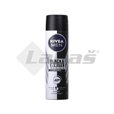 ANTIPERSPIRANT SPREJ NIVEA MEN INVISIBLE BLACK & WHITE ORIGINAL 150ml DEO PÁNSKY
