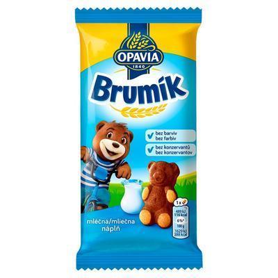 PEČIVO JEMNÉ BEBE BRUMÍK MLIEČNA NÁPLŇ 30g