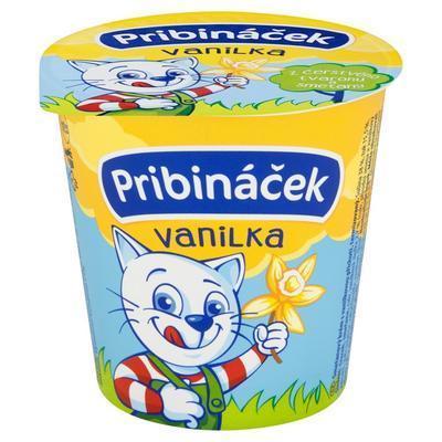 PRIBINÁČEK VANILKA VEĽKÝ 125g BEZLEP