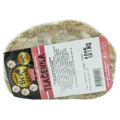 TLAČENKA STAROSLOVENSKÁ MÄSOVÁ VB cca 1000g /VÁHA/ FRESH 70% PODIEL MÄSA