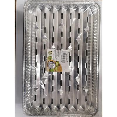 TÁCKA NA GRIL 5ks HRANATÁ 34,4cm x 22,4cm ALU AEC