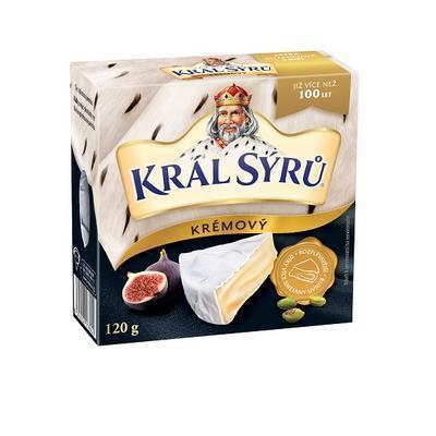 SYR KRÉMOVÝ HERMELÍN 120g KRÁL SÝRŮ