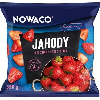 MRAZENÉ JAHODY 350g NOWACO