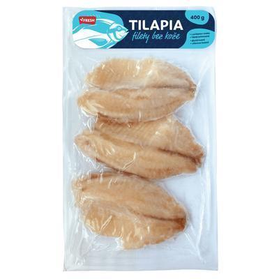 MRAZENÉ FILETY TILAPIA 400g FRESH