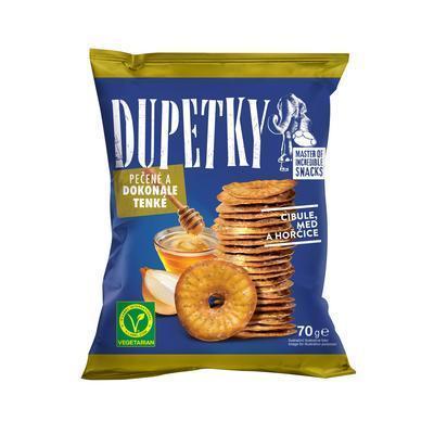 PEČIVO SLANÉ DUPETKY PEČENÉ & HORČICA-MED-CIBUĽA 70g ALKA