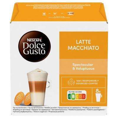 KÁVA MLETÁ KAPS DOLCE GUSTO LATTE MACCHIATO 16CAP. 183,2g NESCAFÉ
