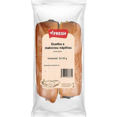 DUETKA MAKOVÁ 2x125g FRESH