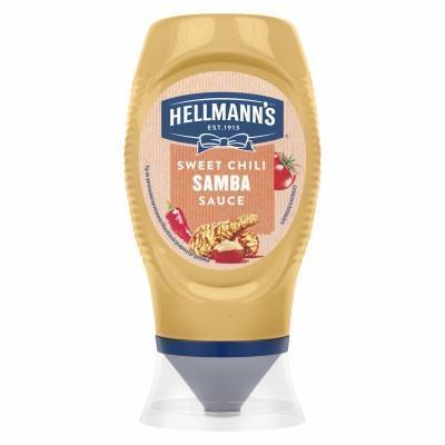 OMÁČKA GRILOVACIA SWEET CHILI SAMBA 250ml HELLMANN´S