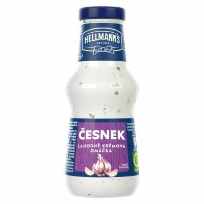 OMÁČKA GRILOVACIA CESNAKOVÁ 250ml HELLMANN´S GARLIC SAUCE SKLO