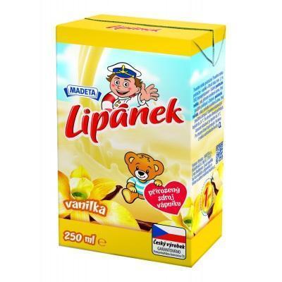 MLIEKO OCHUTENÉ VANILKA LIPÁNEK 1,3% 250ml MADETA