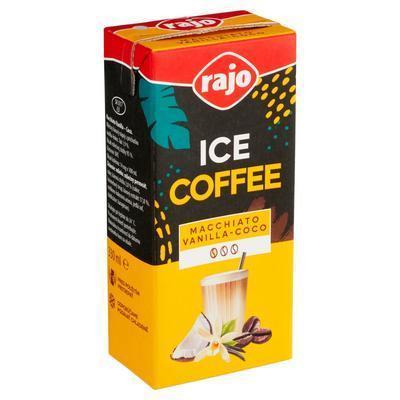 KÁVA ĽADOVÁ ICE COFFEE MACCHIATO VANILLA COCO UHT 330ml RAJO