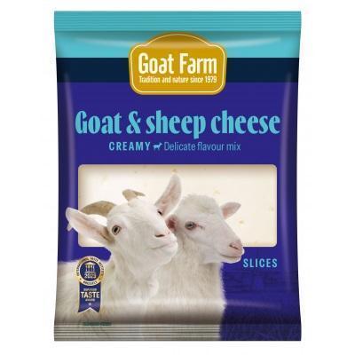 SYR KOZÍ & OVČÍ PLÁTKY 100g GOAT FARM