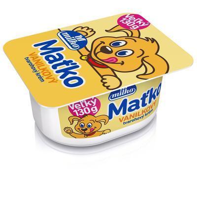 DEZERT TVAROHOVÝ MAŤKO VANILKOVÝ 130g MILKO