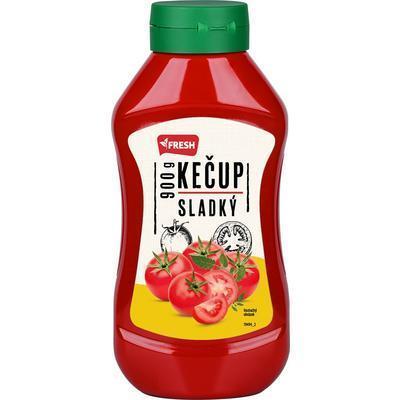 KEČUP SLADKÝ 900g FRESH PLAST