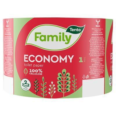 PAPIER TOALETNÝ TENTO ECONOMY 60m 2-VRST.