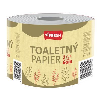 PAPIER TOALETNÝ 60m 2-VRST. FRESH