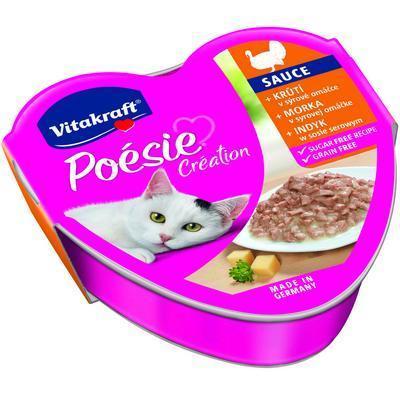 PAŠTÉTA MAČKA MORKA-SYR 85g POÉSIE SAUCE VITAKRAFT