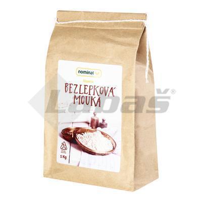 MÚKA BEZLEPKOVÁ NOMIX 1kg NOMINAL BEZLEP
