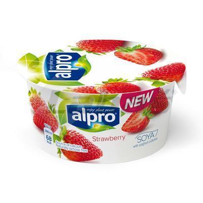 JOGURT SÓJOVÝ VÝROBOK 150g JAHODA ALPRO VEGAN