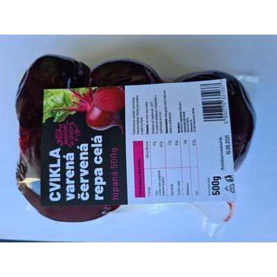 CVIKLA ČERVENÁ REPA CELÁ LÚPANÁ 500g