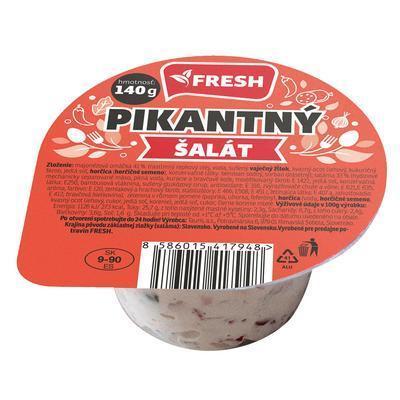 ŠALÁT PIKANTNÝ 140g FRESH
