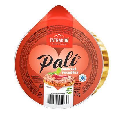 PAŠTÉTA PALI PIKANTNÁ MÄSOVÁ NÁTIERKA 75g AL TATRAKON