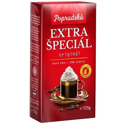 KÁVA MLETÁ EXTRA ŠPECIÁL 125g POPRAD