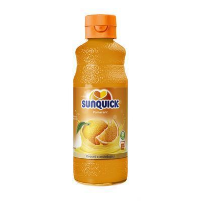 SIRUP POMARANČ 0.33l SUNQUICK SKLO