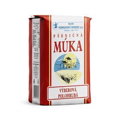 MÚKA POLOHRUBÁ VÝBEROVÁ 1kg MLYN POHRONSKÝ RUSKOV