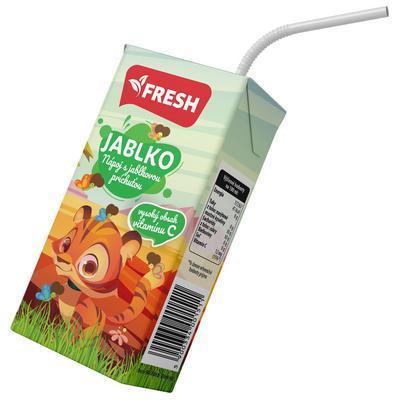 NÁPOJ JABLKO 0.2l FRESH