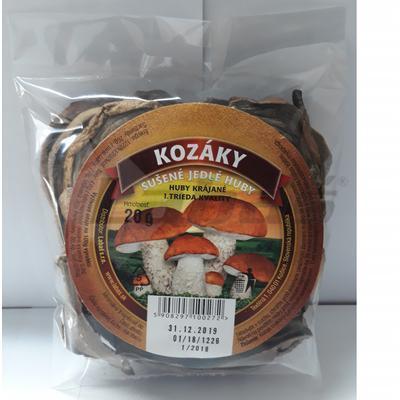 HUBY SUŠENÉ KOZÁKY KRÁJANÉ 20g SÁČOK