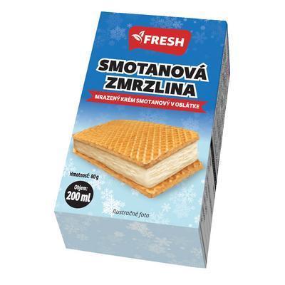 MRAZENÁ SMOTANOVÁ ZMRZLINA 200ml FRESH