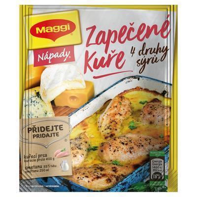 OMÁČKA NÁPADY KURA+4 DRUHY SYRA 32g MAGGI