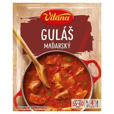 OMÁČKA GULÁŠ MAĎARSKÝ 50g ŠIKOVNÉ RECEPTY VITANA