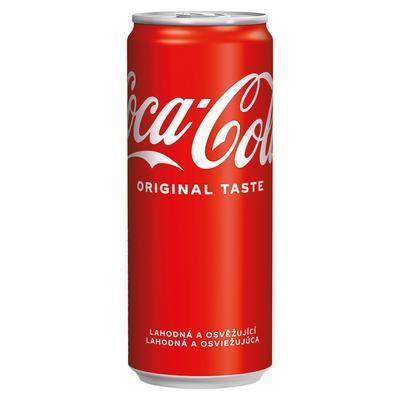 COCA COLA 0.33l PLECH VRATNÝ OBAL