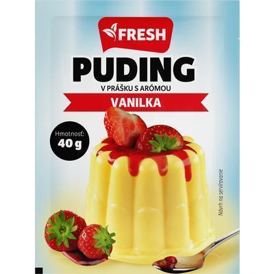 PUDING V PRÁŠKU S VANILKOVOU ARÓMOU 40g FRESH