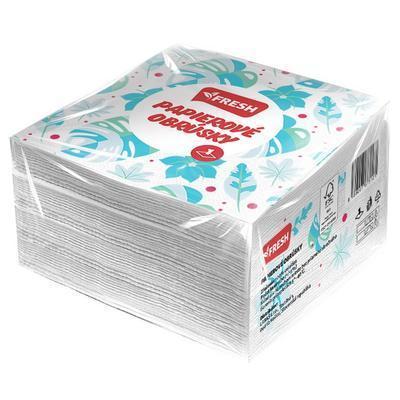 SERVÍTKY 70ks 1-VRST. 33x33cm FRESH