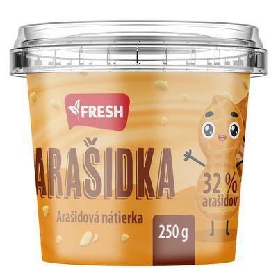 NÁTIERKA ARAŠIDOVÁ ARAŠIDKA 250g FRESH