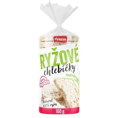 CHLEBÍK RYŽOVÝ 100g FRESH BEZLEP