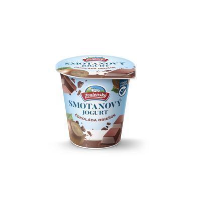 JOGURT SMOTANOVÝ ČOKOLÁDA-ORIEŠOK 145g ZVOLENSKÝ