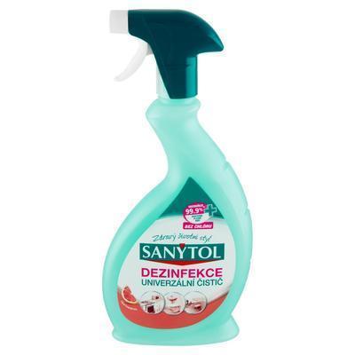 ČISTIACI PROSTRIEDOK SANYTOL DEZINFEKČNÝ GREP SPREJ 500ml