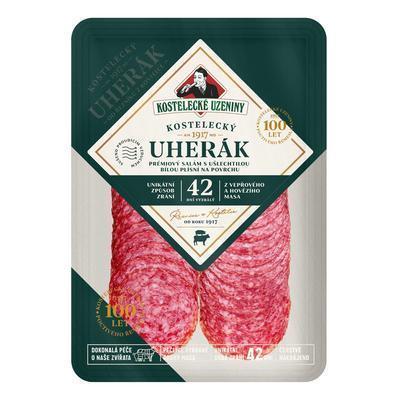 SALÁMA UHERÁK KOSTELECKÝ 100g KOSTELECKÉ UZENINY
