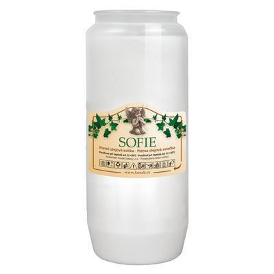 NÁPLŇ SVIEČKOVÁ DO KAHANCA SOFIE OLEJOVÁ BIELA 285g 14,5cm 96h