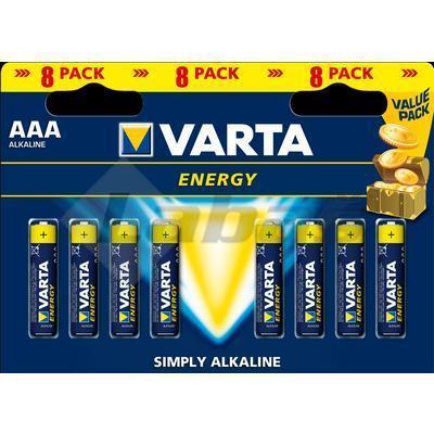 BATÉRIA VARTA ENERGY AAA 8ks BLISTER -4008496626533