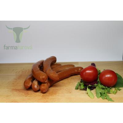 PÁRKY TEĽACIE BIO 250g 85% PODIEL MÄSA BONUM