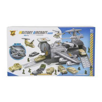 HRAČKA TRANSPORTÉR VOJENSKÝ S AUTÍČKAMI #P937-A