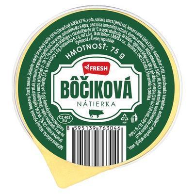 PAŠTÉTA BÔČIKOVÁ NÁTIERKA 75g AL FRESH