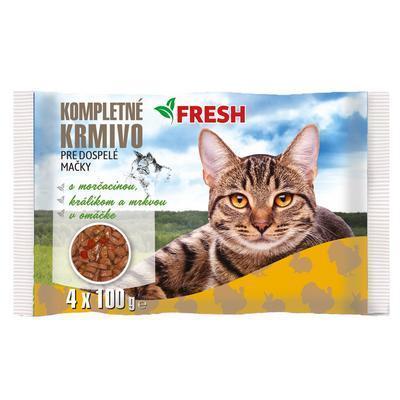 KAPSIČKA MAČKA MORKA-KRÁLIK-MRKVA 4x100g FRESH